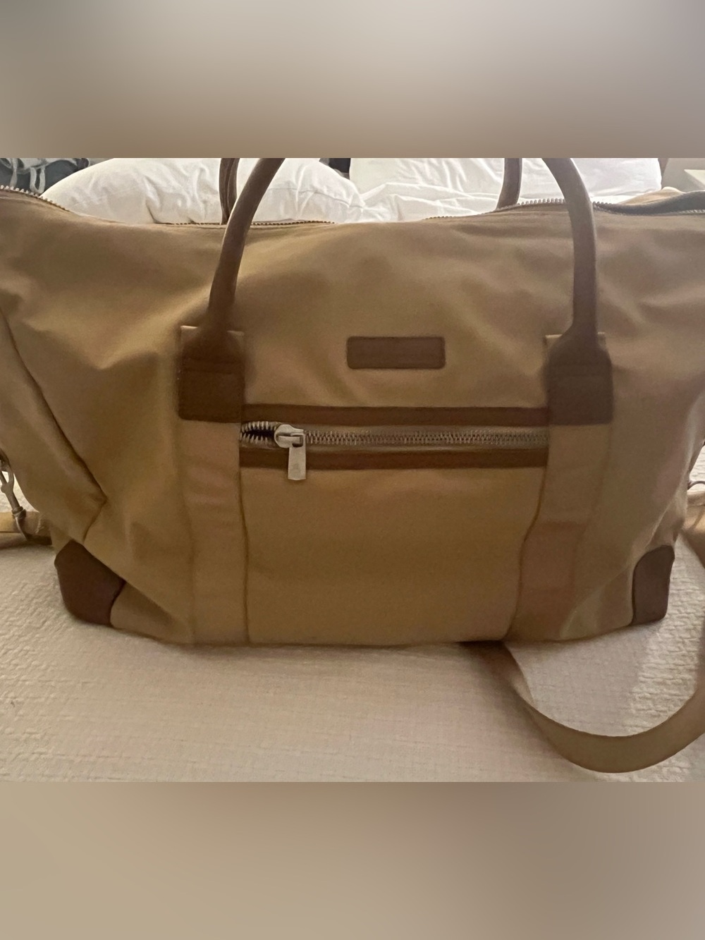 Brooks Brothers Ledger Khaki Wells Duffel